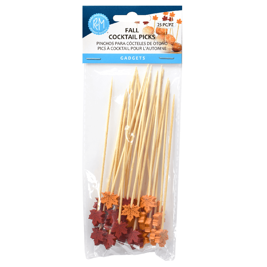 Fall Cocktail Picks - Pack of 25