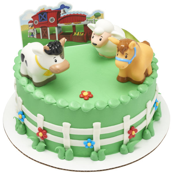 Fisher-Price™ Little People™ Barnyard Cake Topper Set