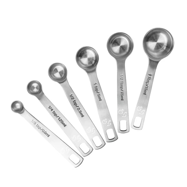 Stainless Steel Measuring Cups and Spoons, Fat Daddio's