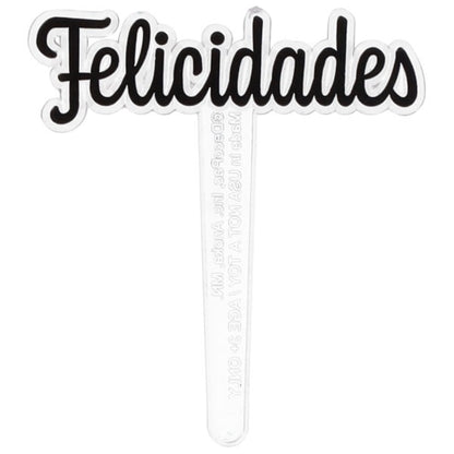 Felicidades Cupcake Pick - 1 Piece