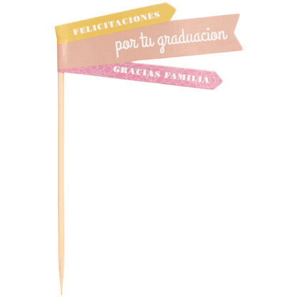 Felicitaciones Floral Cupcake Pics - 12 Picks
