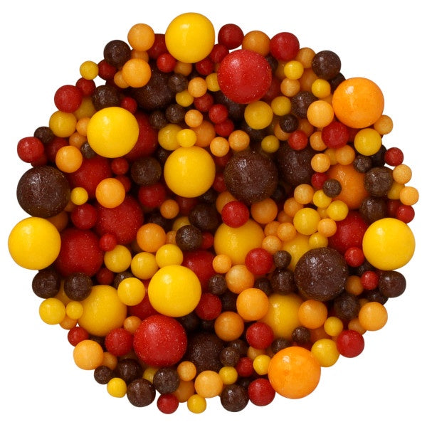 Festive Fall Nonpareils Sprinkle Mix
