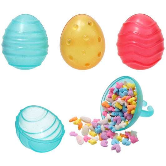 Fillable Easter Eggs Cupcake Rings - 12 Rings