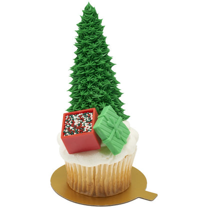 Festive Presents Fillable Cupcake Rings - 6 Rings