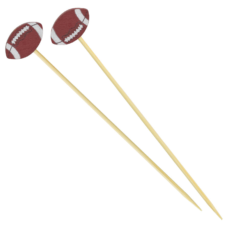 Football Cocktail Picks - Pack of 25