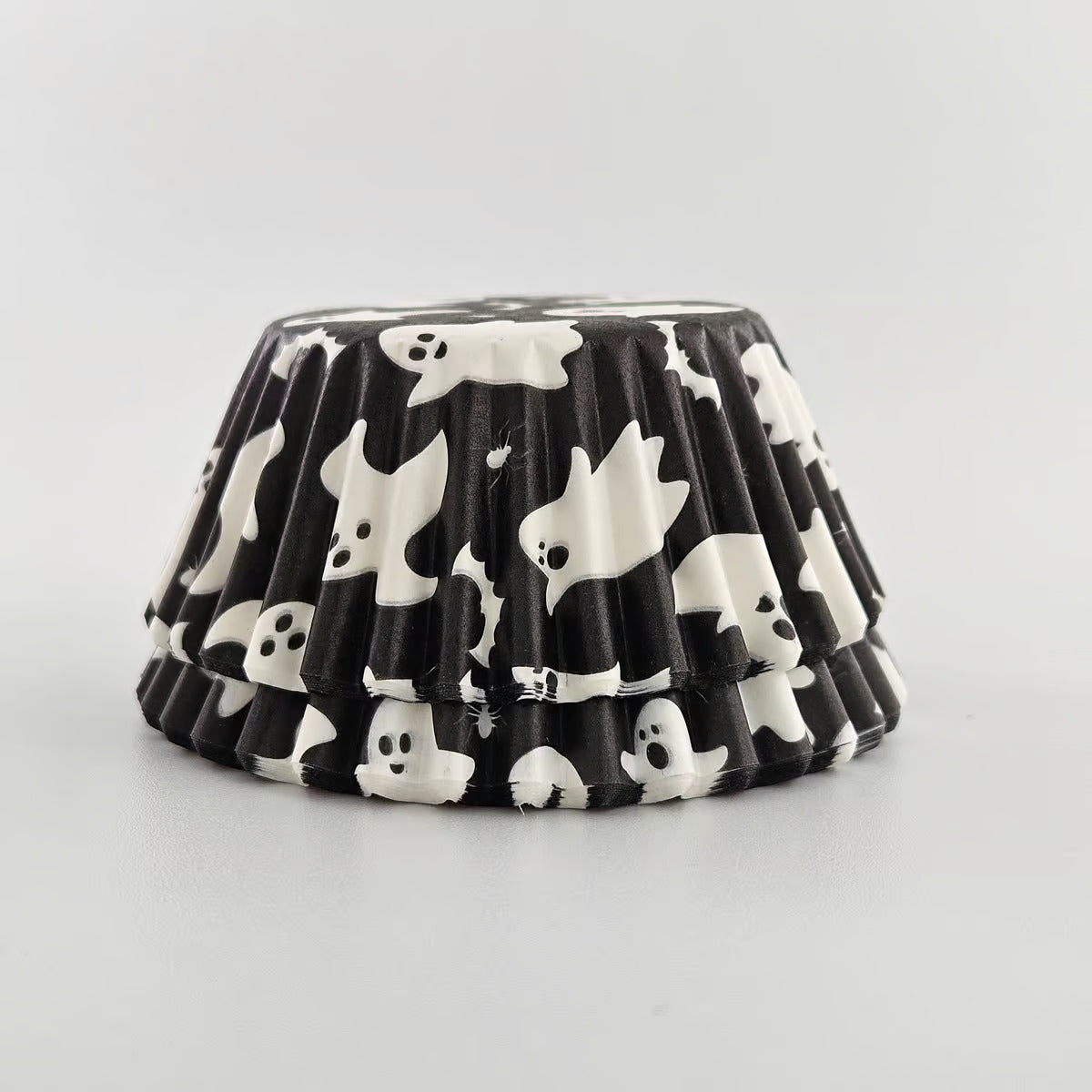 Ghost Halloween Cupcake Liners