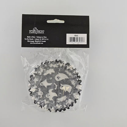 Ghost Halloween Cupcake Liners