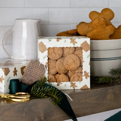 Gingerbread Cookie Boxes - Pack of 6