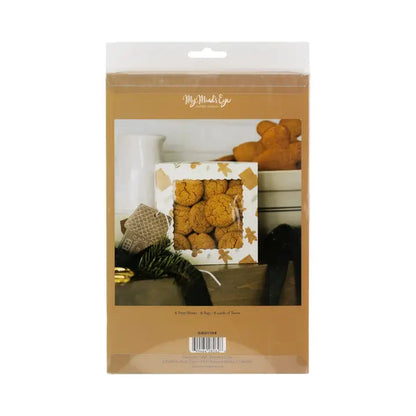 Gingerbread Cookie Boxes - Pack of 6