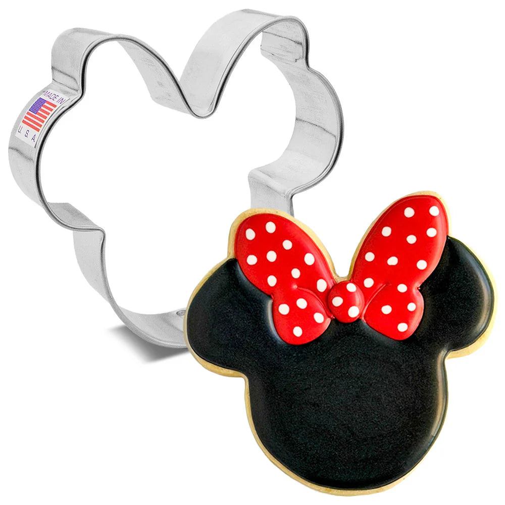 Ann Clark Girl Mouse with Bow Cookie Cutter