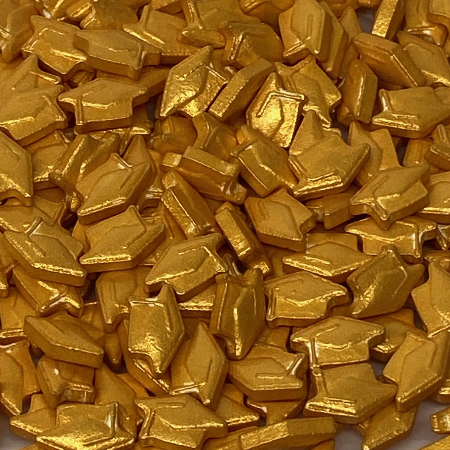 Gold Graduation Cap Candy Sprinkles