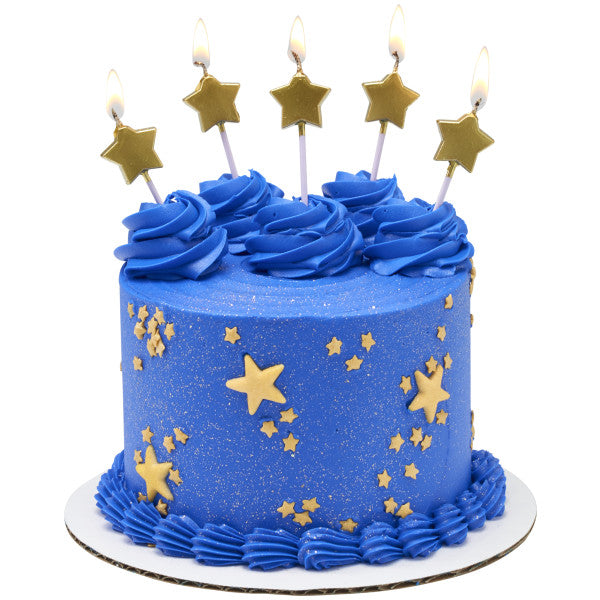 Gold Star Candles