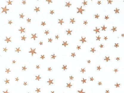 3.5x2x7.5 Cello Treat Bag with Gold Stars - 10 Bags