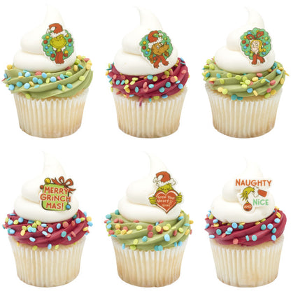 Grinch Merry Grinchmas Edible Assortment - 12 Pieces