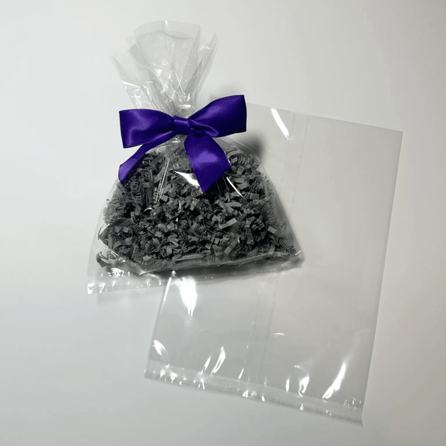 3.5x2.25x8.25 Clear Cellophane Treat Bags | 25 Pack