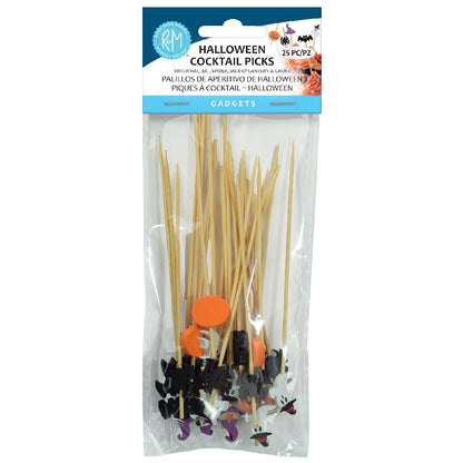 Halloween Cocktail Picks - Pack of 25