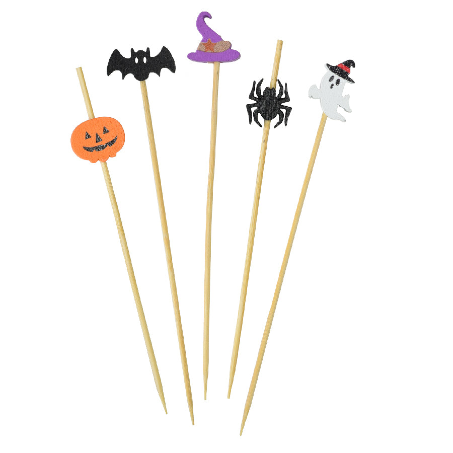 Halloween Cocktail Picks - Pack of 25