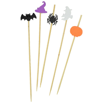 Halloween Cocktail Picks - Pack of 25