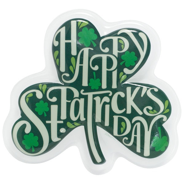 Happy St. Patrick's Day 3 Leaf Clover Pop Top