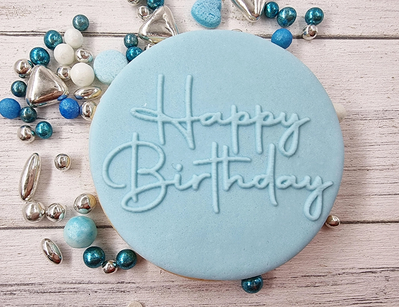 Fondant Debosser - Happy Birthday