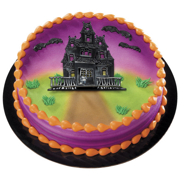Haunted House Cake Layon