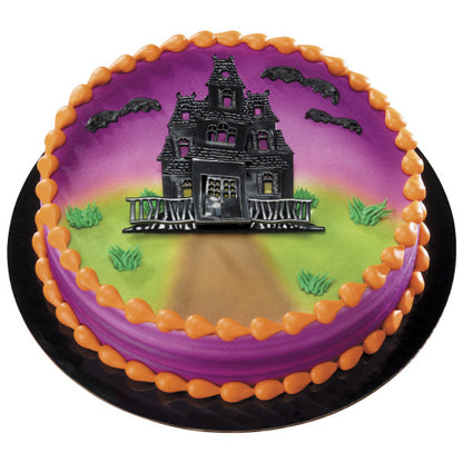 Haunted House Cake Layon