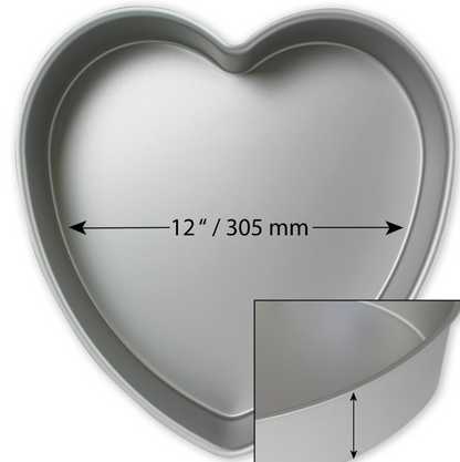 PME 12 Inch Heart Shaped Cake Pan