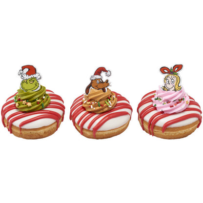 How The Grinch Stole Christmas Cupcake Rings - 12 Rings