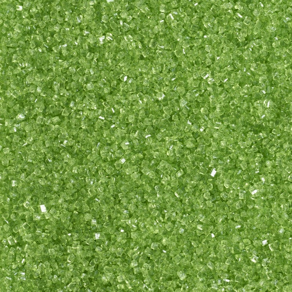 Lime Green Sanding Sugar, 4oz