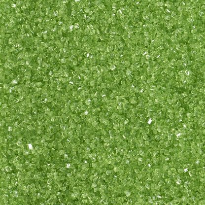Lime Green Sanding Sugar, 4oz