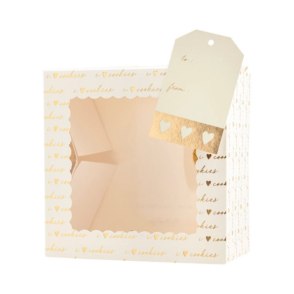 I Heart Cookies Boxes - Pack of 6