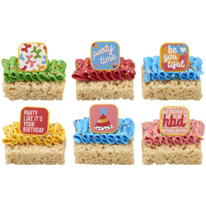 Joyful Expressions Cupcake Rings - 12 Rings