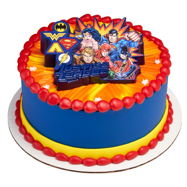 Justice League United Cake Topper Set
