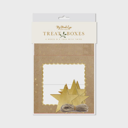 Holiday Memories Kraft Treat Boxes - Pack of 6