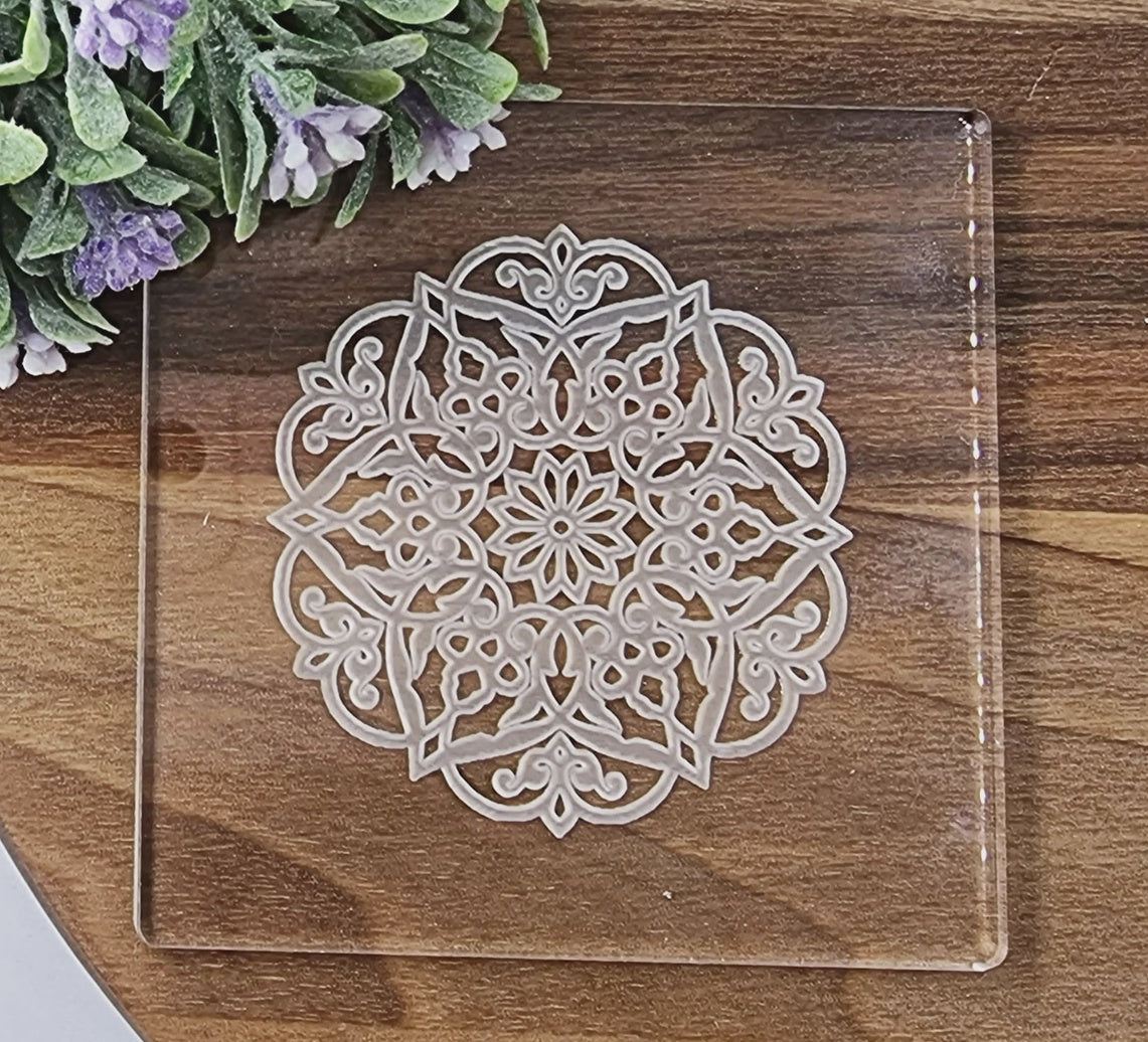 Fondant Debosser - Lace Pattern