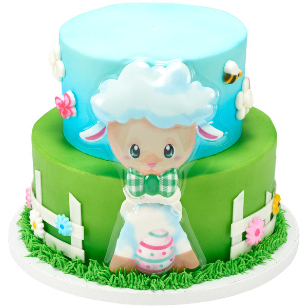 Easter Lamb Cake Decoration Set