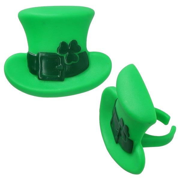 Leprechaun Hat Cupcake Rings - 12 Rings