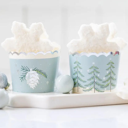 Let It Snow Baking and Food Cups