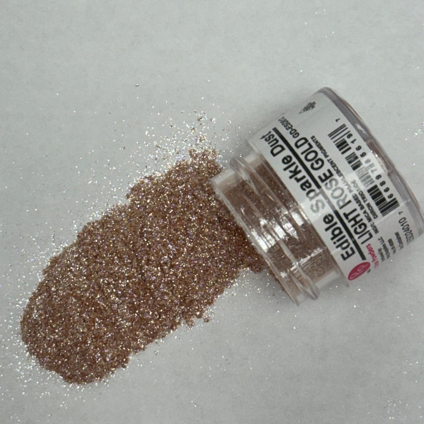 Edible Sparkle Dust - Light Rose Gold