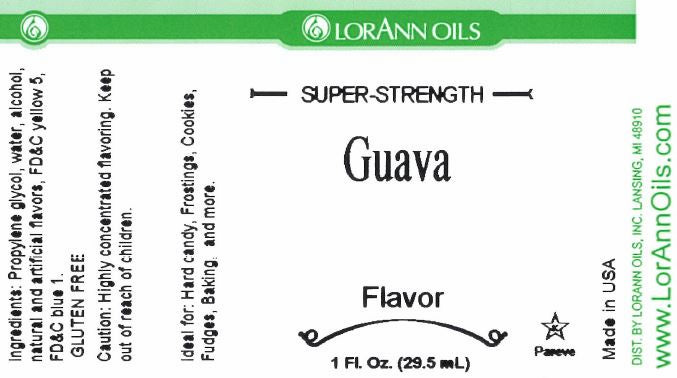 Guava Super-Strength Flavor, 1oz, Lorann Oils