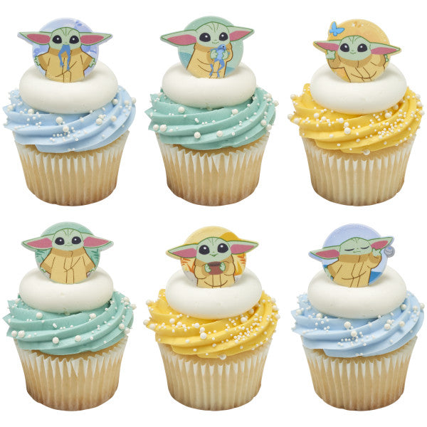 The Mandalorian Small But Mighty Cupcake Rings - 12 Rings