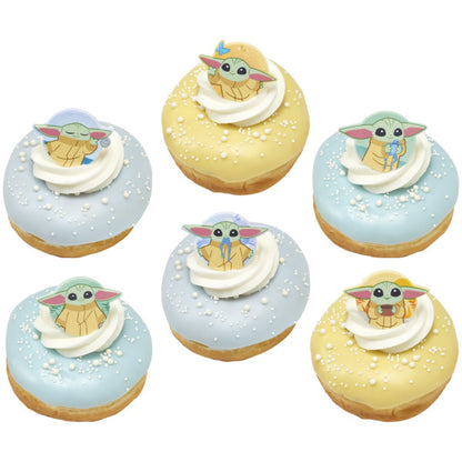 The Mandalorian Small But Mighty Cupcake Rings - 12 Rings