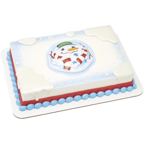 Melting Snowman Cake Pop Top