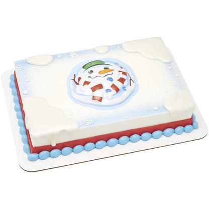 Melting Snowman Cake Pop Top