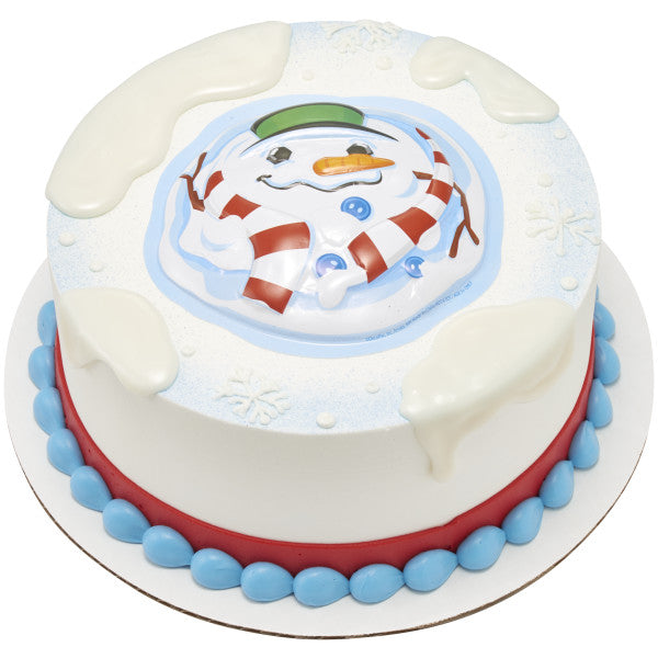 Melting Snowman Cake Pop Top