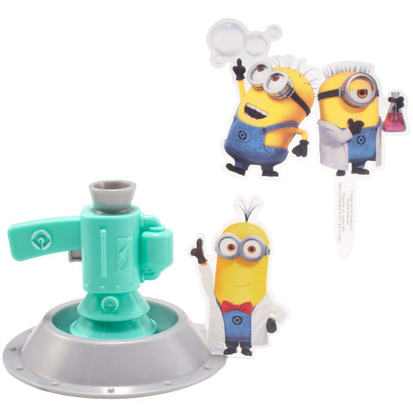 Despicable Me Minions Fart Bubble Blaster Cake Topper Set