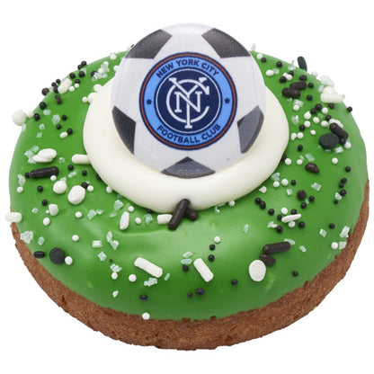 New York City Football Club Soccer Cupcake Rings - 12 Rings