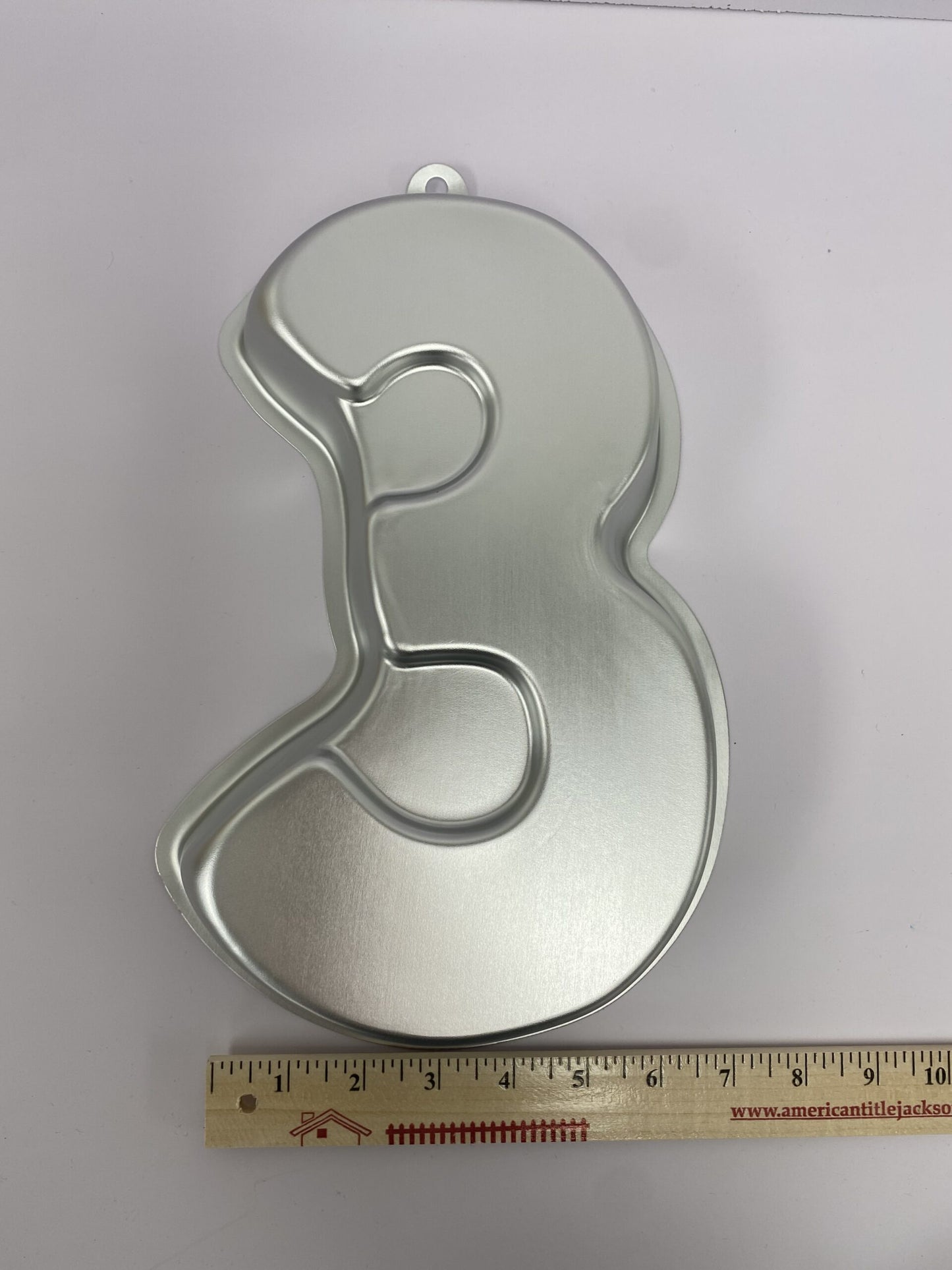 Number 3 Cake Pan
