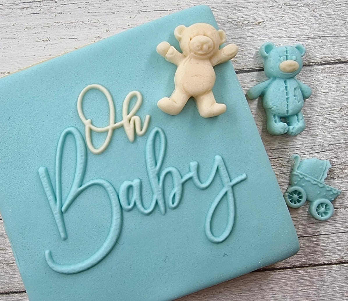 Fondant Debosser - Oh Baby