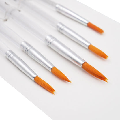 Set of 5 Pointed Paint Brushes